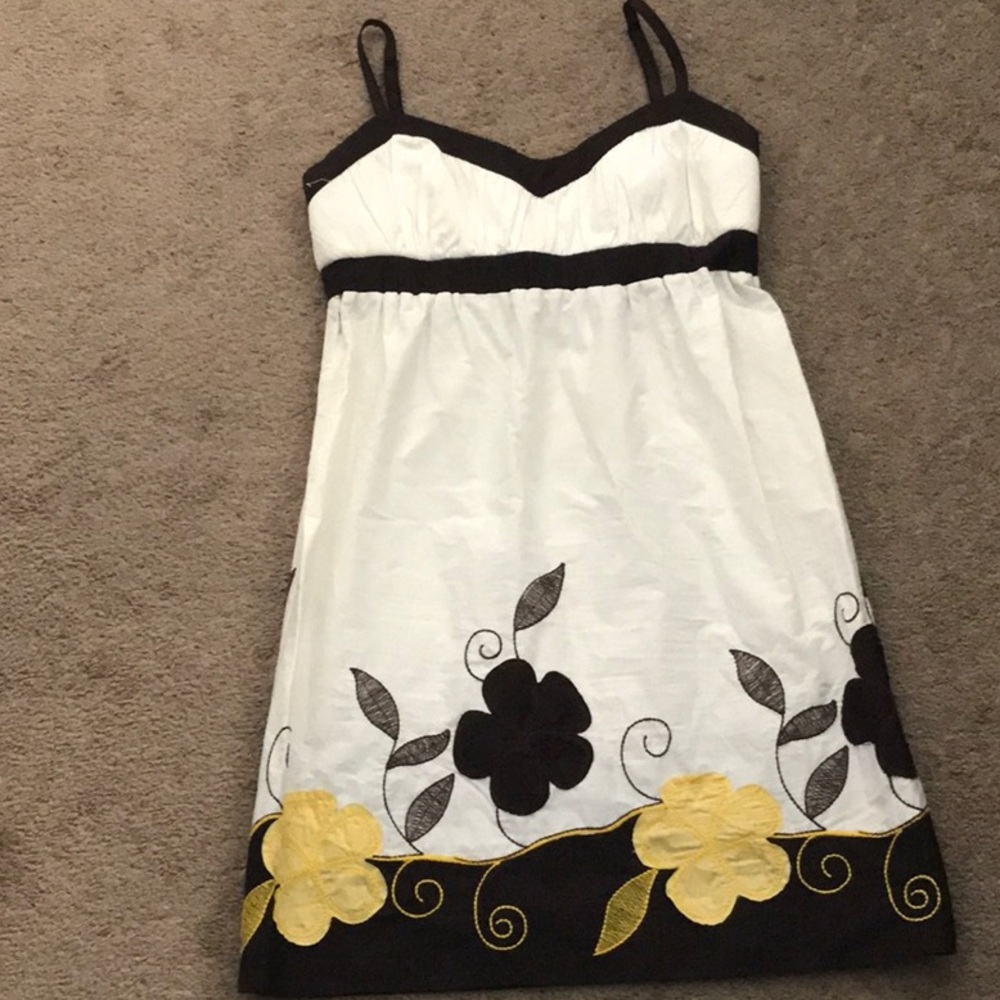 Flirty floral dress